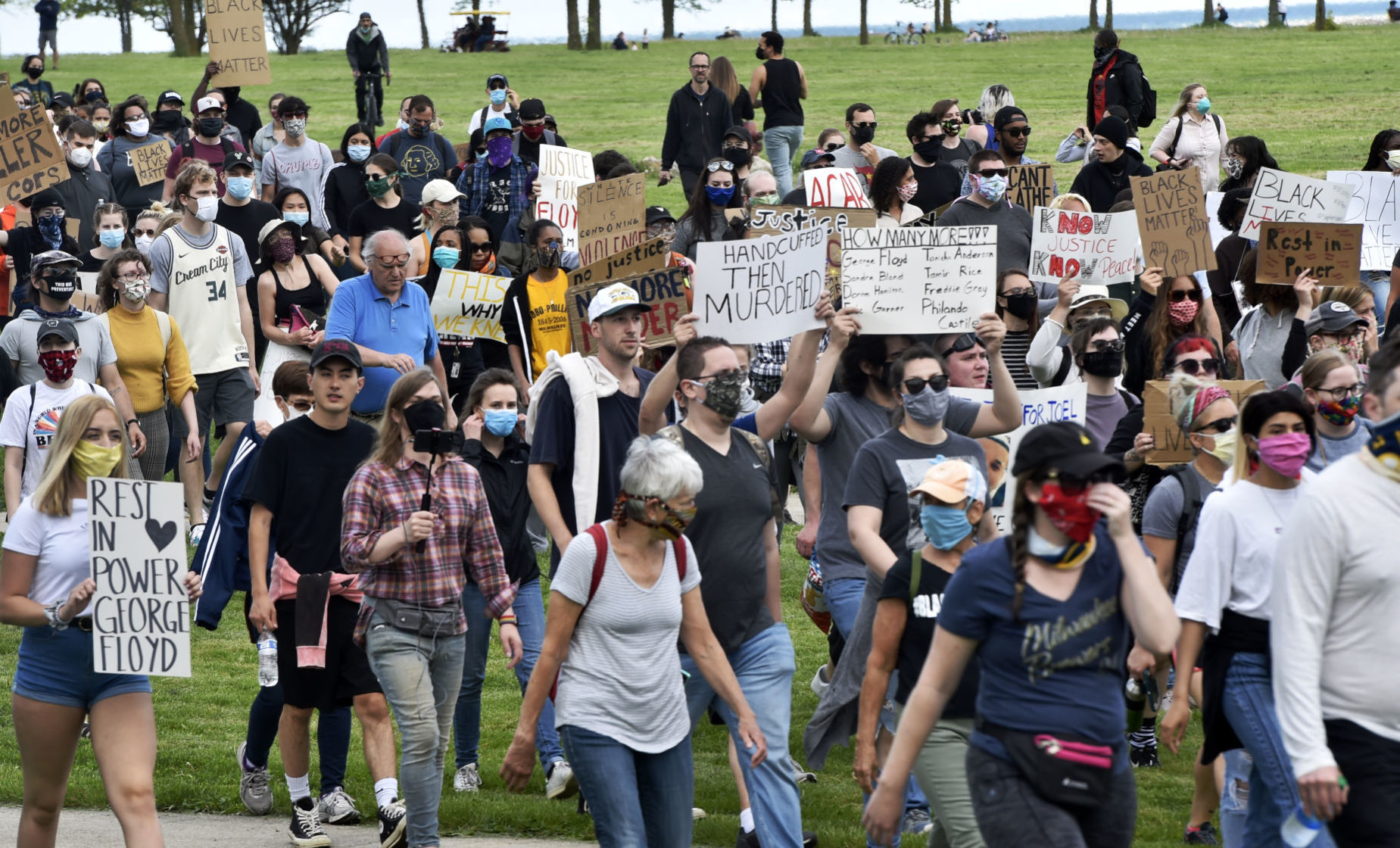 Protesters